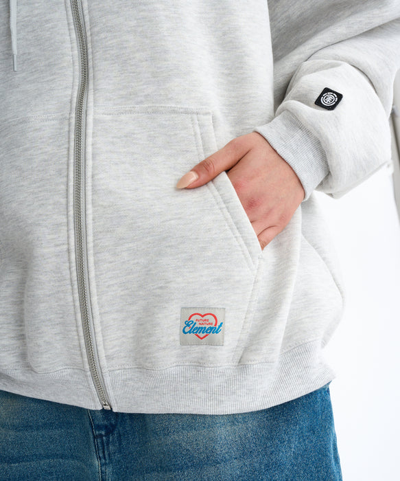 ELEMENT レディース ESSENTIAL FULL ZIP W パーカー 【2025年秋冬モデル】