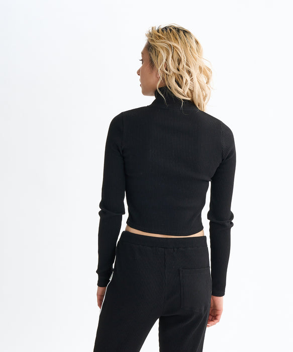 ELEMENT レディース TIGHT RIB FULL ZIP W スウェットジャケット