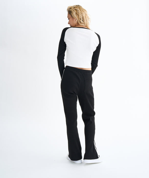 ELEMENT レディース SHOD PANTS RIB WOMEN ロングパンツ 【2025年秋冬モデル】 FBK / M