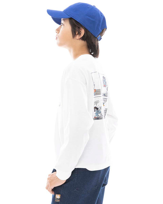 ELEMENT キッズ VAN YAHMAN LS YOUTH ロンＴ 【2025年春夏モデル】 WHT / XL/155-165