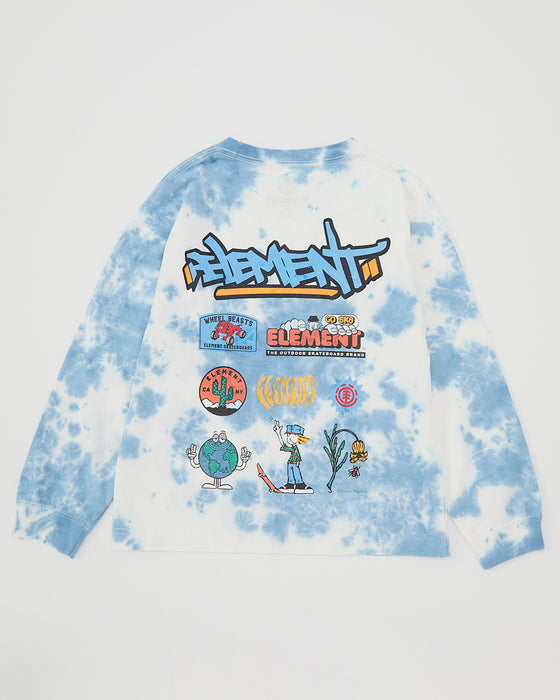 ELEMENT キッズ ACOMPANY LS YOUTH ロンＴ 【2025年春夏モデル】 BTD / XL/155-165