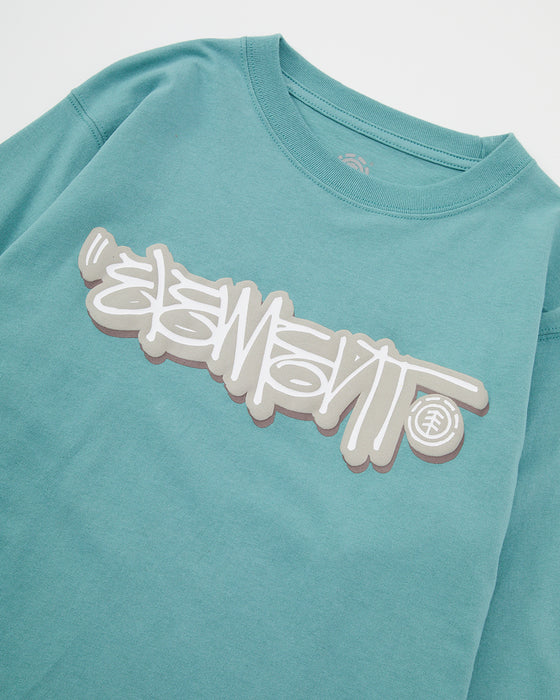 ELEMENT キッズ TAG LS YOUTH ロンＴ 【2025年春夏モデル】 MBL / XL/155-165