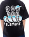 ELEMENT キッズ TIMBER 3 SS YOUTH Tシャツ 【2025年春夏モデル】 FBK / XL/155-165