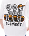 ELEMENT キッズ TIMBER 3 SS YOUTH Tシャツ 【2025年春夏モデル】 WHT / XL/155-165