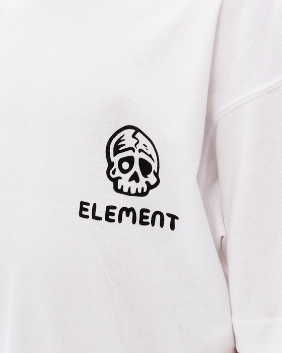 ELEMENT キッズ TIMBER 3 SS YOUTH Tシャツ 【2025年春夏モデル】 WHT / XL/155-165