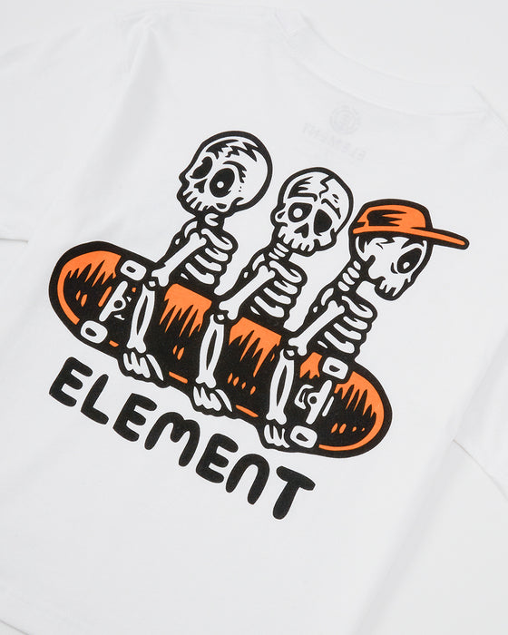 ELEMENT キッズ TIMBER 3 SS YOUTH Tシャツ 【2025年春夏モデル】 WHT / XL/155-165