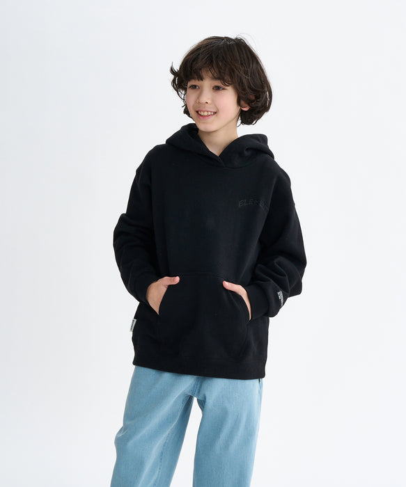 ELEMENT キッズ TIMBER RIP HOOD YOUT パーカー 【2025年秋冬モデル】 FBK / XL/155-165