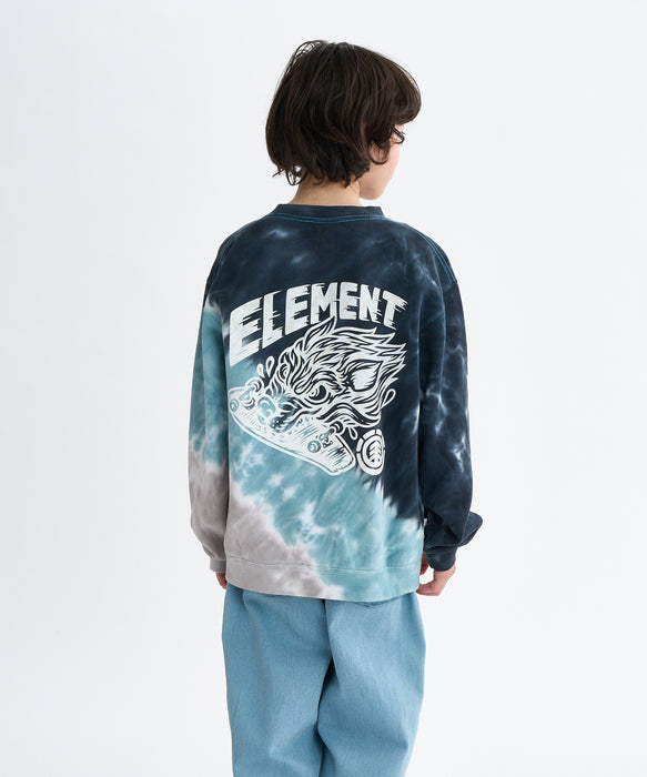 ELEMENT キッズ TIMBER WOLF CREW YOU トレーナー 【2025年秋冬モデル】