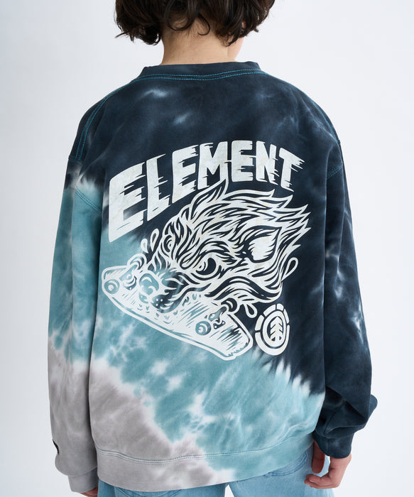 ELEMENT キッズ TIMBER WOLF CREW YOU トレーナー 【2025年秋冬モデル】