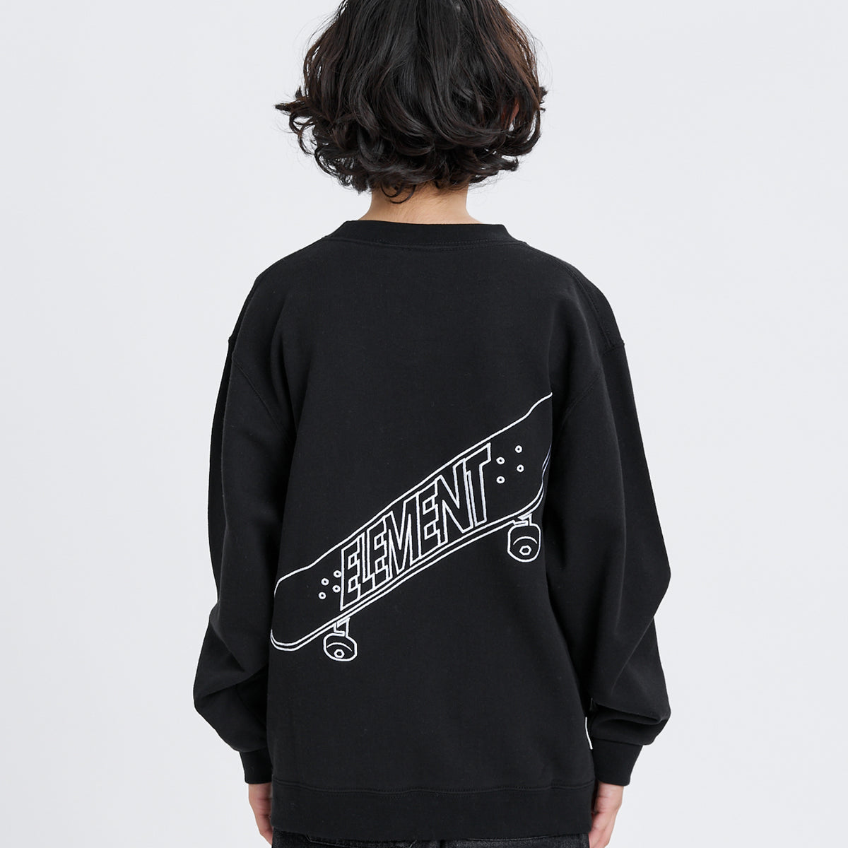 OUTLET】ELEMENT キッズ KICK FLIPPER CREW YOUTH トレーナー 【2025年