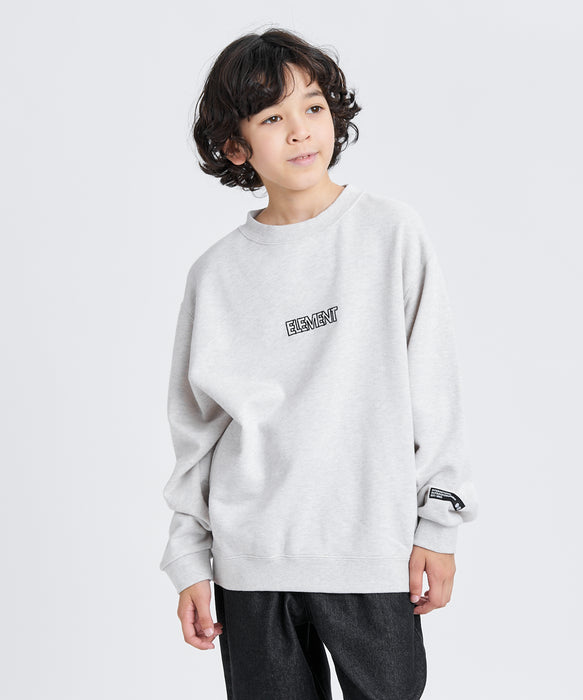 ELEMENT キッズ KICK FLIPPER CREW YOUTH トレーナー 【2025年秋冬モデル】