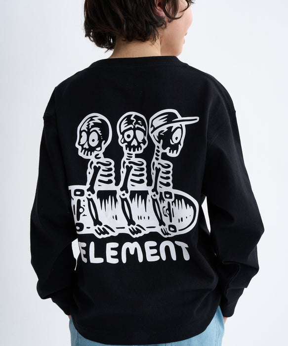 ELEMENT キッズ TIMBER 3 LS YOUTH ロンT 【2025年秋冬モデル