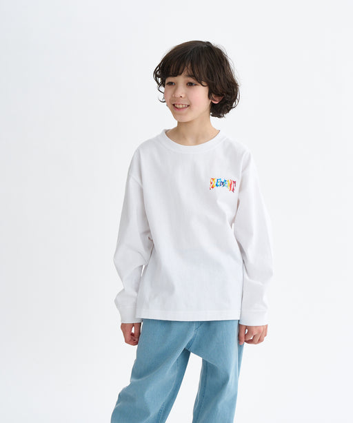 ELEMENT キッズ ARCH LS YOUTH ロンＴ 【2025年秋冬モデル】 WHT / XL/155-165