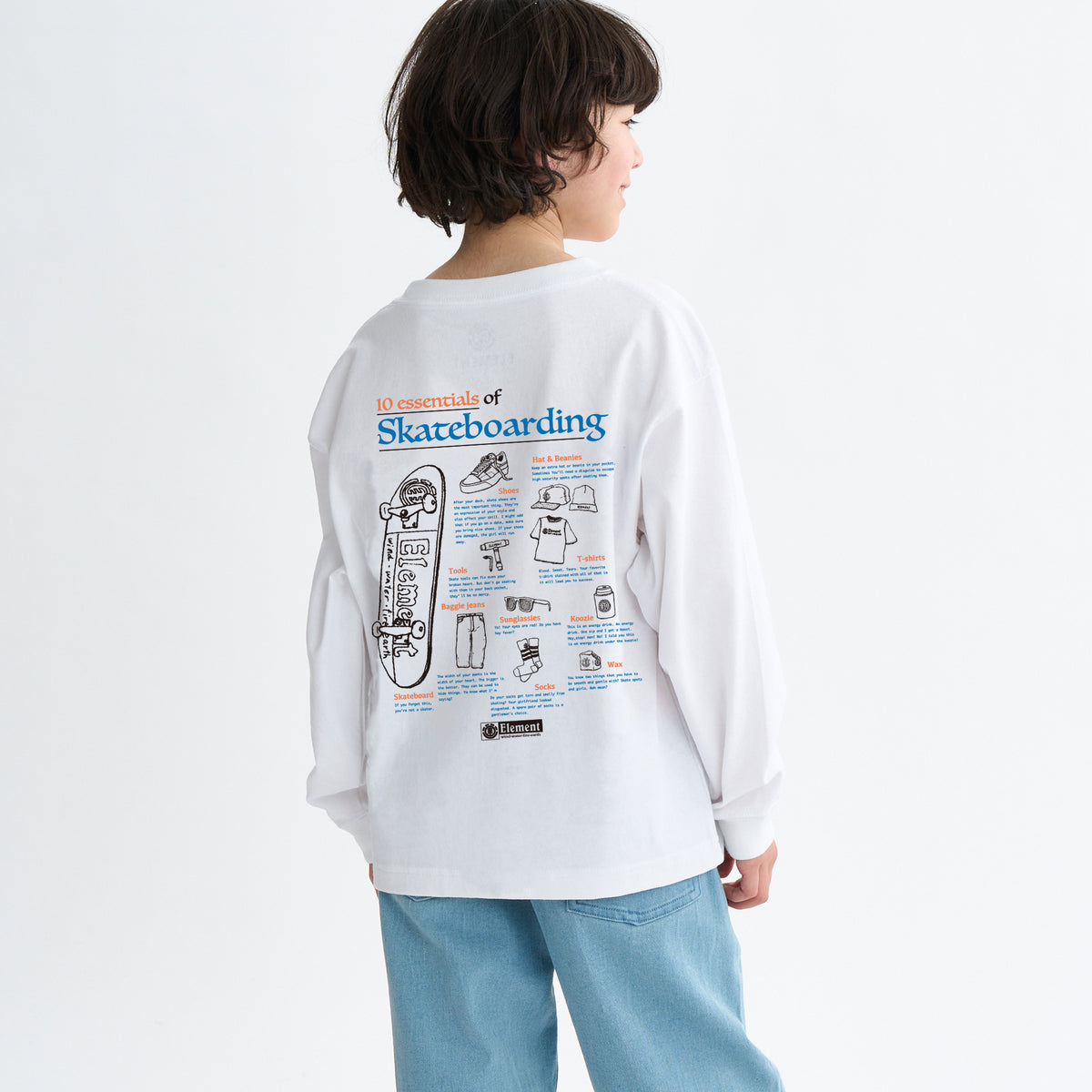 OUTLET】ELEMENT キッズ ESSENTIAL LS YOUTH ロンT 【2025年秋冬モデル】