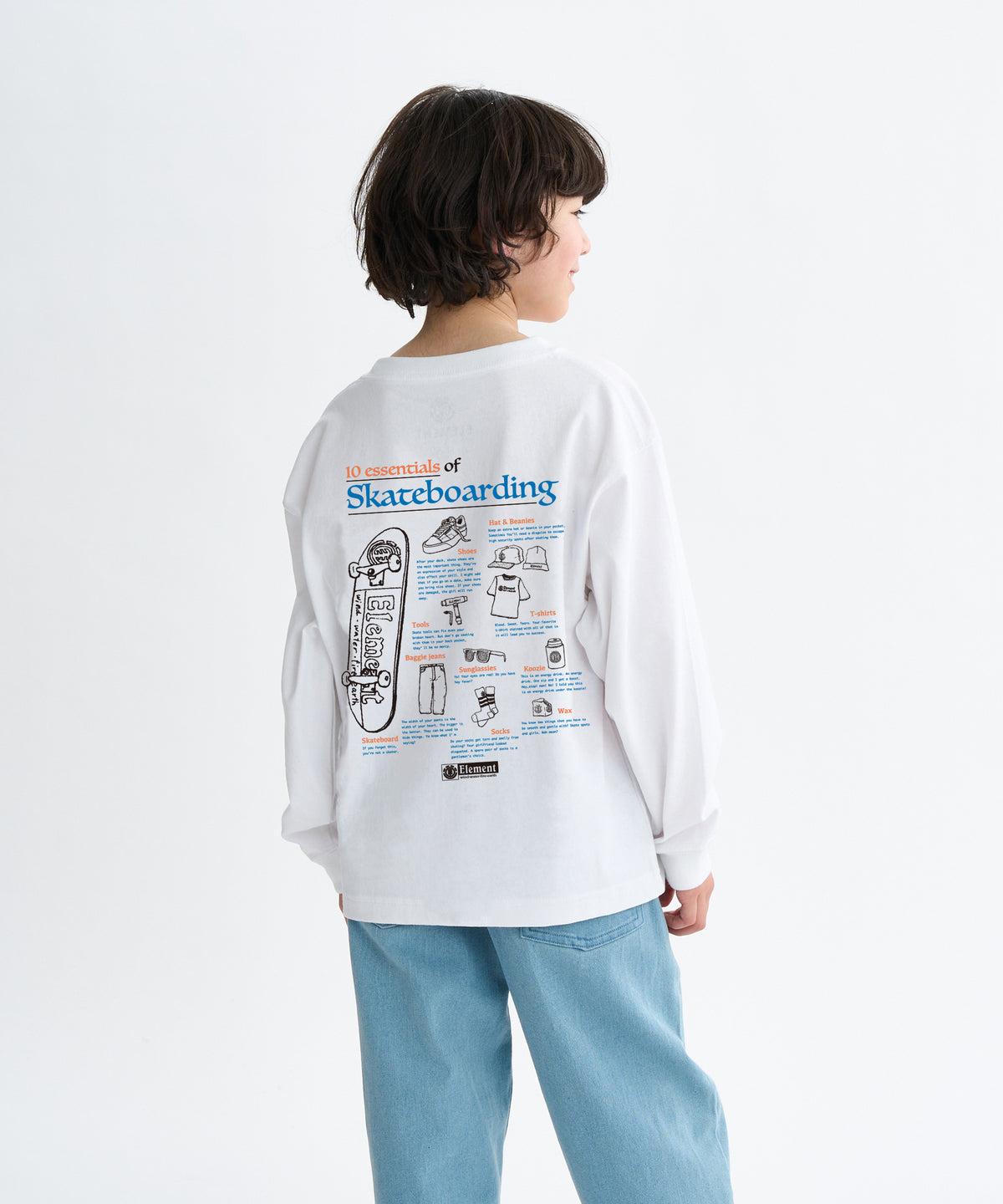 OUTLET】ELEMENT キッズ ESSENTIAL LS YOUTH ロンT 【2025年秋冬モデル】 OUTLET】ELEMENT キッズ ESSENTIAL LS YOUTH ロンT 【2025年秋冬モデル】