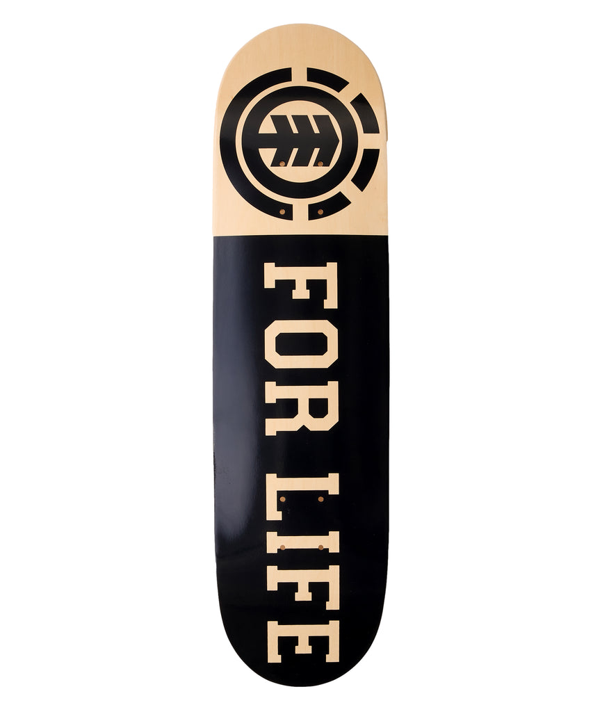 ELEMENT スケートボード 《7.75 inch》 FOR LIFE BLACK キッズデッキ