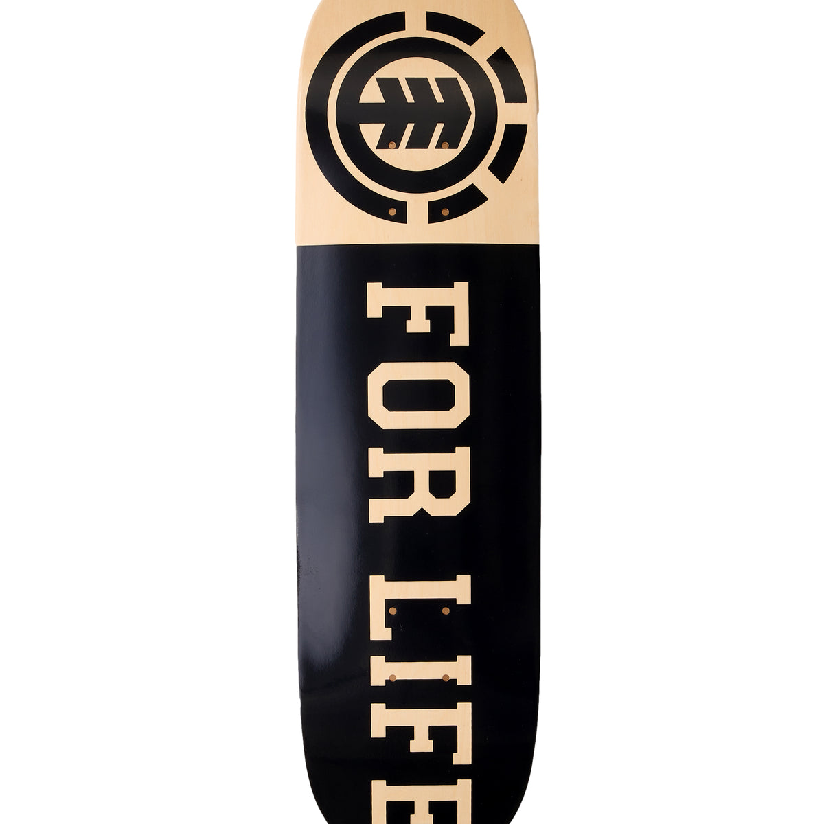 OUTLET】ELEMENT スケートボード 《7.75 inch》 FOR LIFE BLACK キッズ