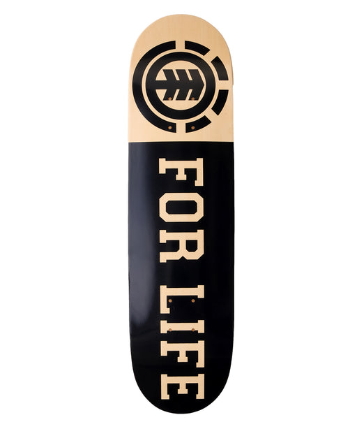 ELEMENT スケートボード 《7.75 inch》 FOR LIFE BLACK キッズデッキ