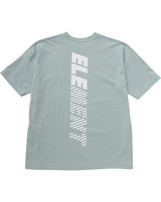 【OUTLET】【吸水速乾＆ヘビーオンス】ELEMENT メンズ STRAIGHT BACK SS Tシャツ 【2025年夏モデル】