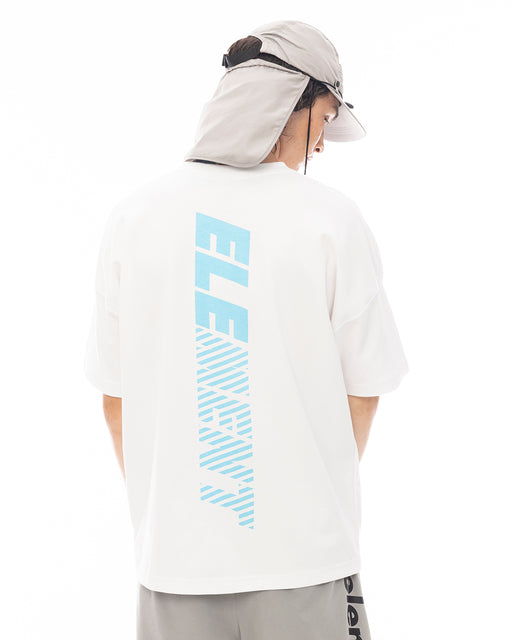 ELEMENT メンズ STRAIGHT BACK SS Tシャツ 【2025年夏モデル】 WHT / XL