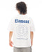 ELEMENT メンズ FLAME SS Tシャツ 【2025年夏モデル】 WHT / XL