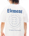 ELEMENT メンズ FLAME SS Tシャツ 【2025年夏モデル】 WHT / XL