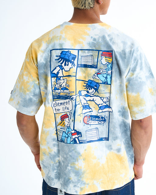 ELEMENT メンズ KAMOCHILL AMERICAN SS Tシャツ 【2025年夏モデル】 GYT / XL