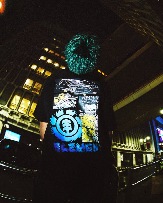 【OUTLET】【直営店限定】ELEMENT メンズ JOHANN COMIC. SS Tシャツ 【2025年夏モデル】