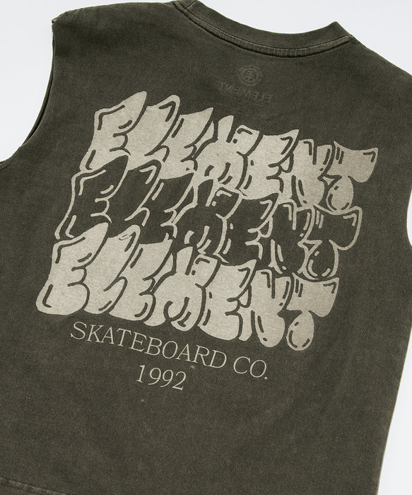 【OUTLET】ELEMENT キッズ TAG 3 NO SLEEVE YOUTH Tシャツ 【2025年夏モデル】
