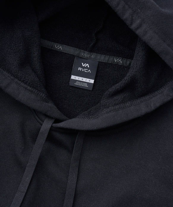 RVCA メンズ VA ESSENTIAL HOODIE パーカー 【2025年春夏モデル】 BLK / XL