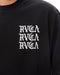 RVCA メンズ IRON ON FT SS トレーナー 【2025年春夏モデル】 BLK / XL
