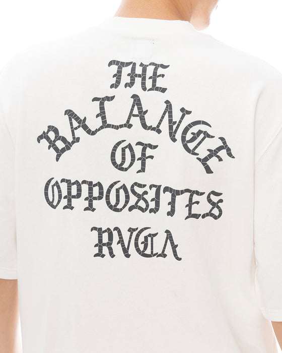 RVCA メンズ IRON ON FT SS トレーナー 【2025年春夏モデル】 WHT / XL