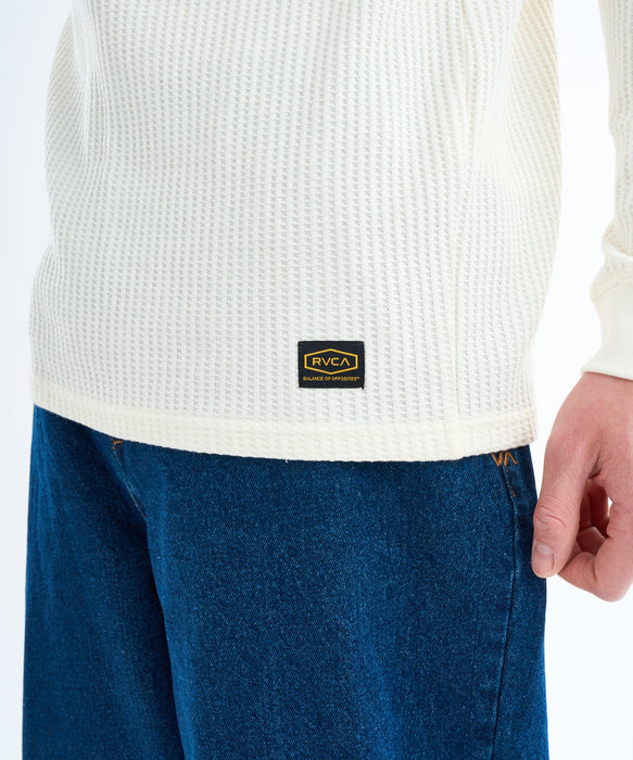 RVCA メンズ DAY SHIFT THERMAL LS ロンＴ 【2025年春夏モデル】 OFF / XL