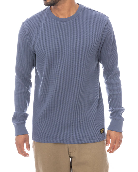RVCA メンズ DAY SHIFT THERMAL LS ロンＴ 【2025年春夏モデル】 VNY / XL