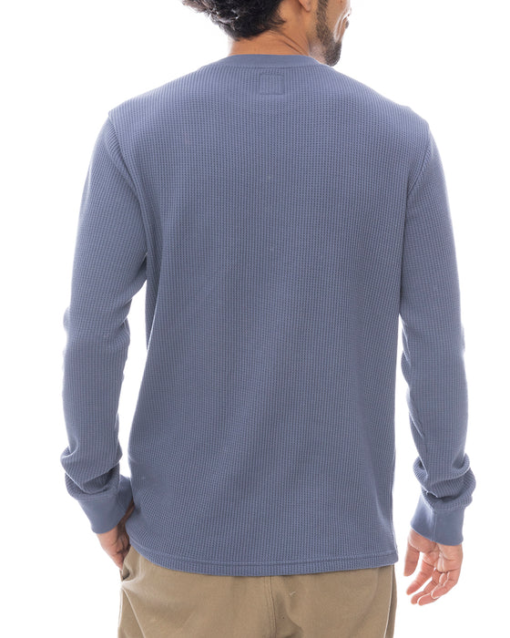 RVCA メンズ DAY SHIFT THERMAL LS ロンＴ 【2025年春夏モデル】 VNY / XL