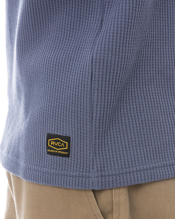 RVCA メンズ DAY SHIFT THERMAL LS ロンＴ 【2025年春夏モデル】 VNY / XL