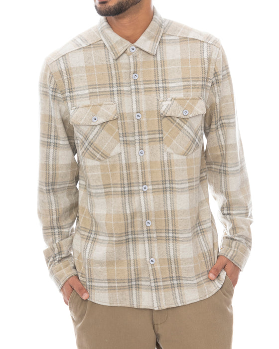 【OUTLET】RVCA メンズ VACANCY FLANNEL LS 長袖シャツ 【2025年春夏モデル】