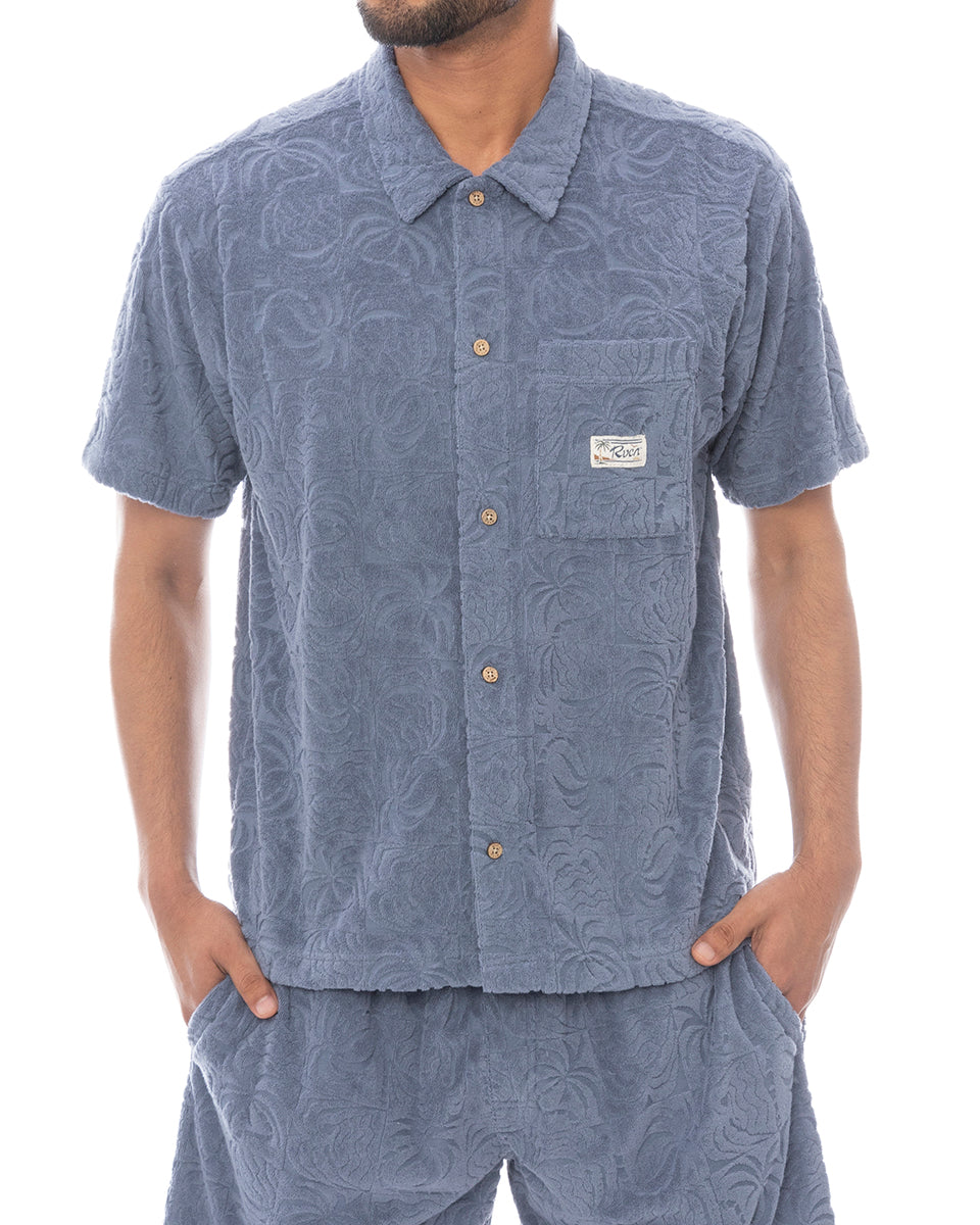 OUTLET】RVCA メンズ EXOTICA SS 半袖シャツ 【2025年春夏モデル】