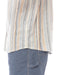 RVCA メンズ EXOTICA STRIPE SS 半袖シャツ 【2025年春夏モデル】 NAT / XL