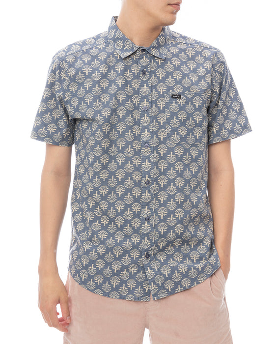 RVCA メンズ VACATIONIST SS 半袖シャツ 【2025年春夏モデル】 IND / XL