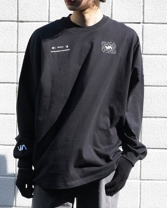 【SALE】RVCA メンズ RADIATE LT ロンＴ 【2025年春夏モデル】