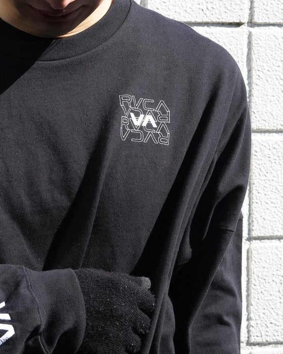【SALE】RVCA メンズ RADIATE LT ロンＴ 【2025年春夏モデル】