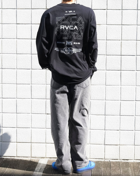 【SALE】RVCA メンズ RADIATE LT ロンＴ 【2025年春夏モデル】