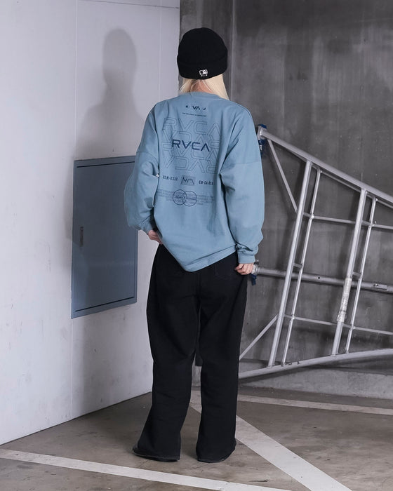【SALE】RVCA メンズ RADIATE LT ロンＴ 【2025年春夏モデル】