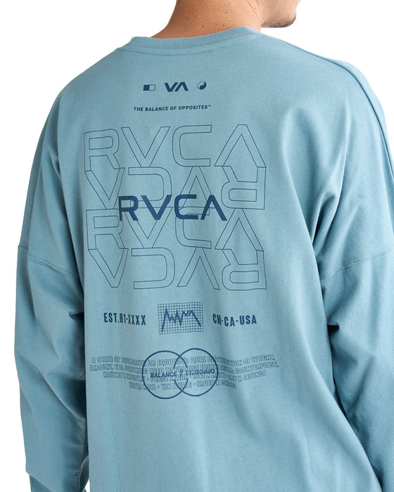 RVCA メンズ RADIATE LT ロンＴ 【2025年春夏モデル】 LED / XL