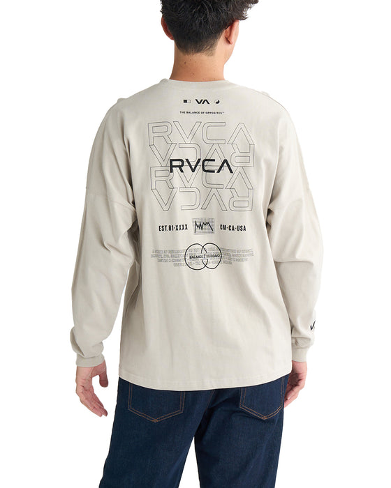 RVCA メンズ RADIATE LT ロンＴ 【2025年春夏モデル】 LGK / XL