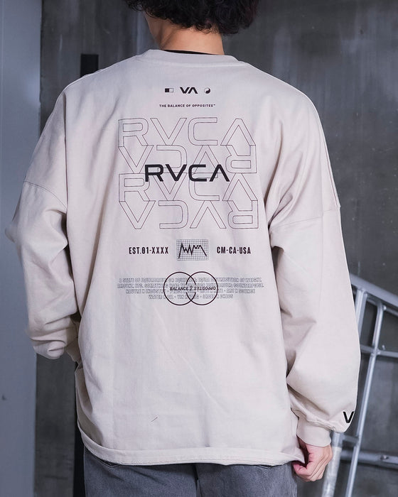 【SALE】RVCA メンズ RADIATE LT ロンＴ 【2025年春夏モデル】