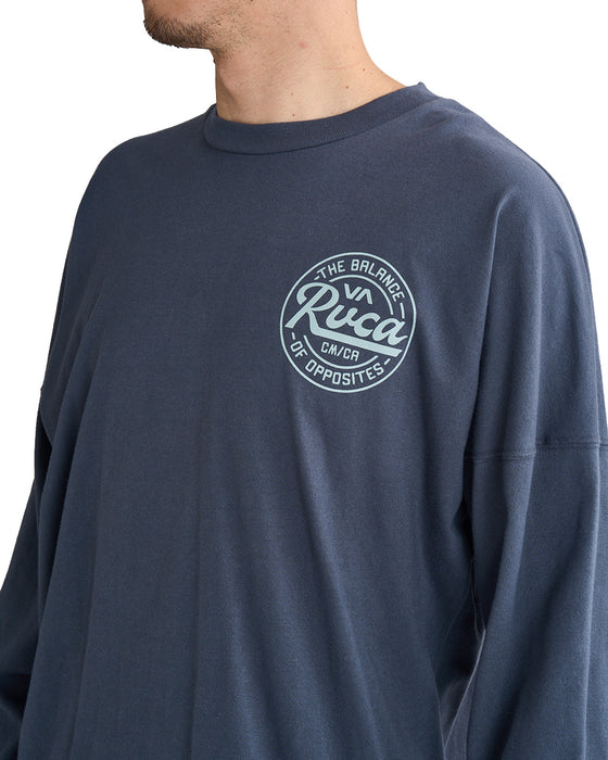 RVCA メンズ SCLIPT SEALD LS ロンＴ 【2025年春夏モデル】 KSD0 / XL