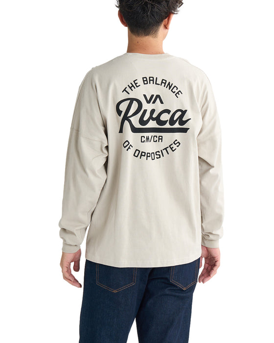 RVCA メンズ SCLIPT SEALD LS ロンＴ 【2025年春夏モデル】 LGK / XL