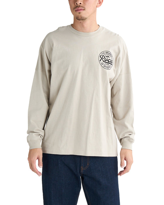 RVCA メンズ SCLIPT SEALD LS ロンＴ 【2025年春夏モデル】 LGK / XL